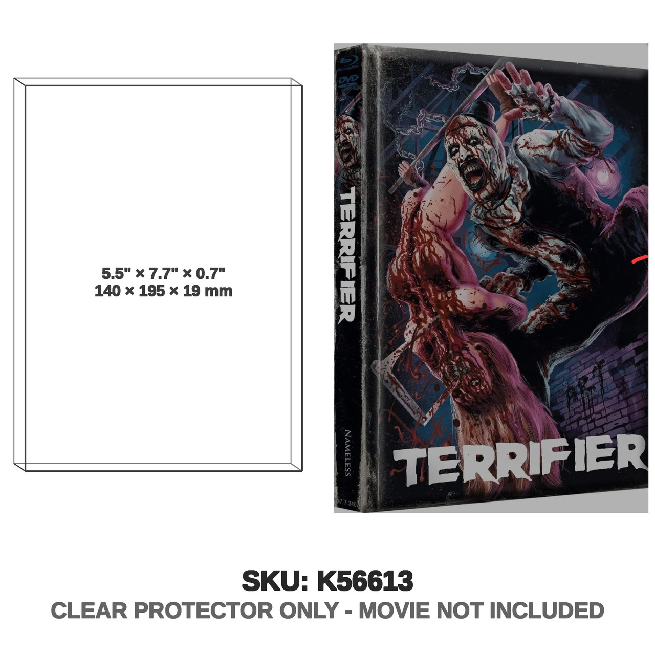 Lionsgate Terrifier Padded Mediabook Blu-ray