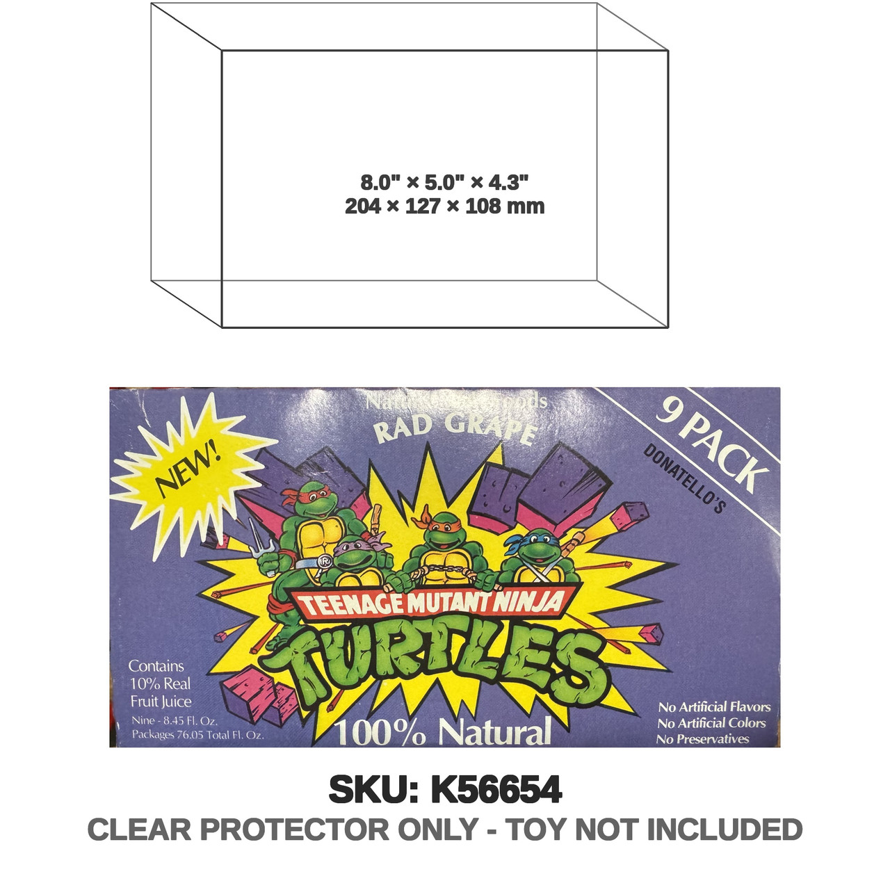 General Mills Teenage Mutant Ninja Turtles Juice Box