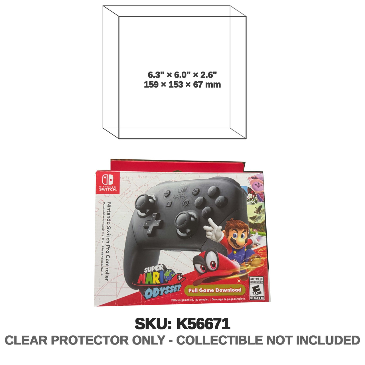 Super Mario Odyssey Pro Controller