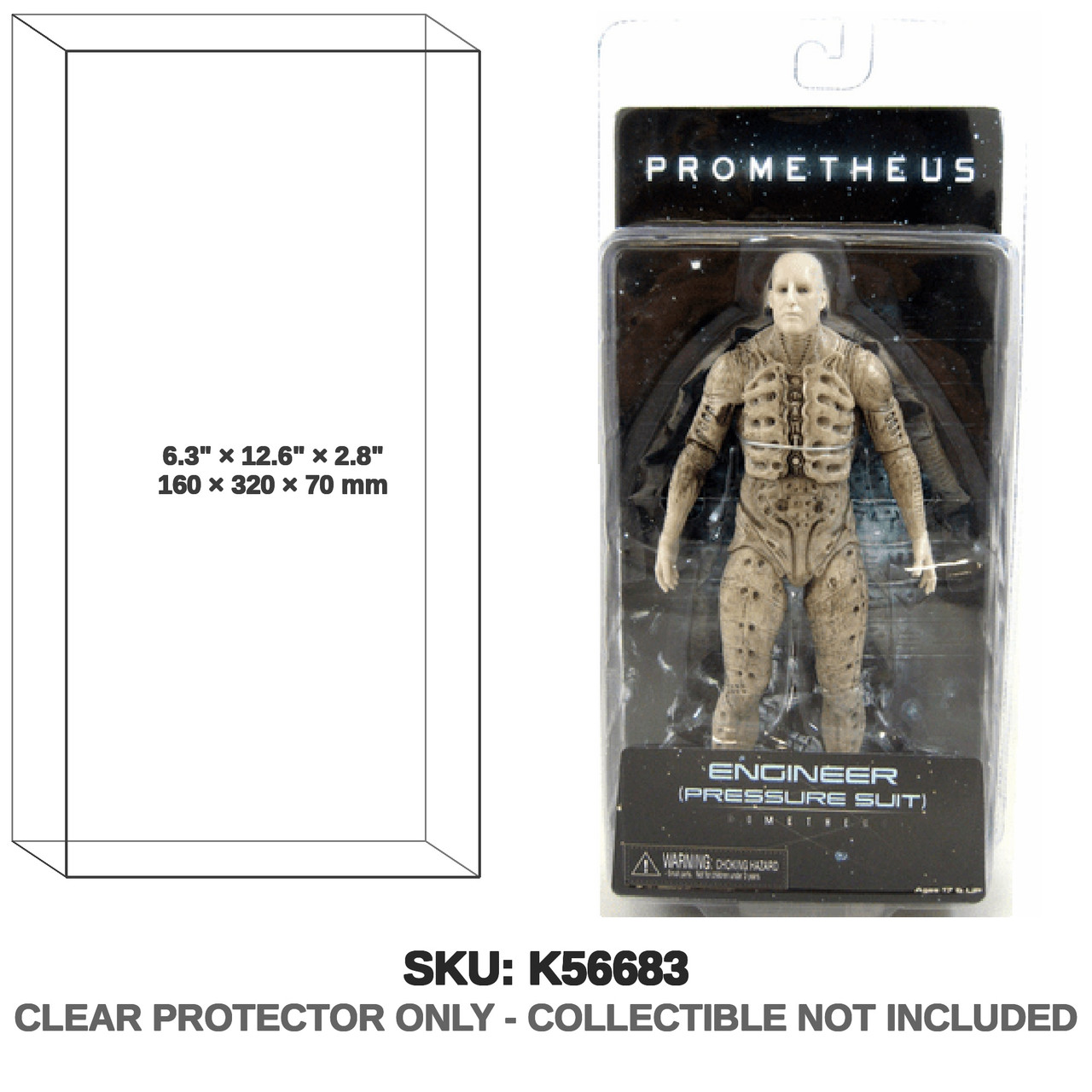 2012 NECA Prometheus Series 1 Pressure Suit Engineer Action Figure
