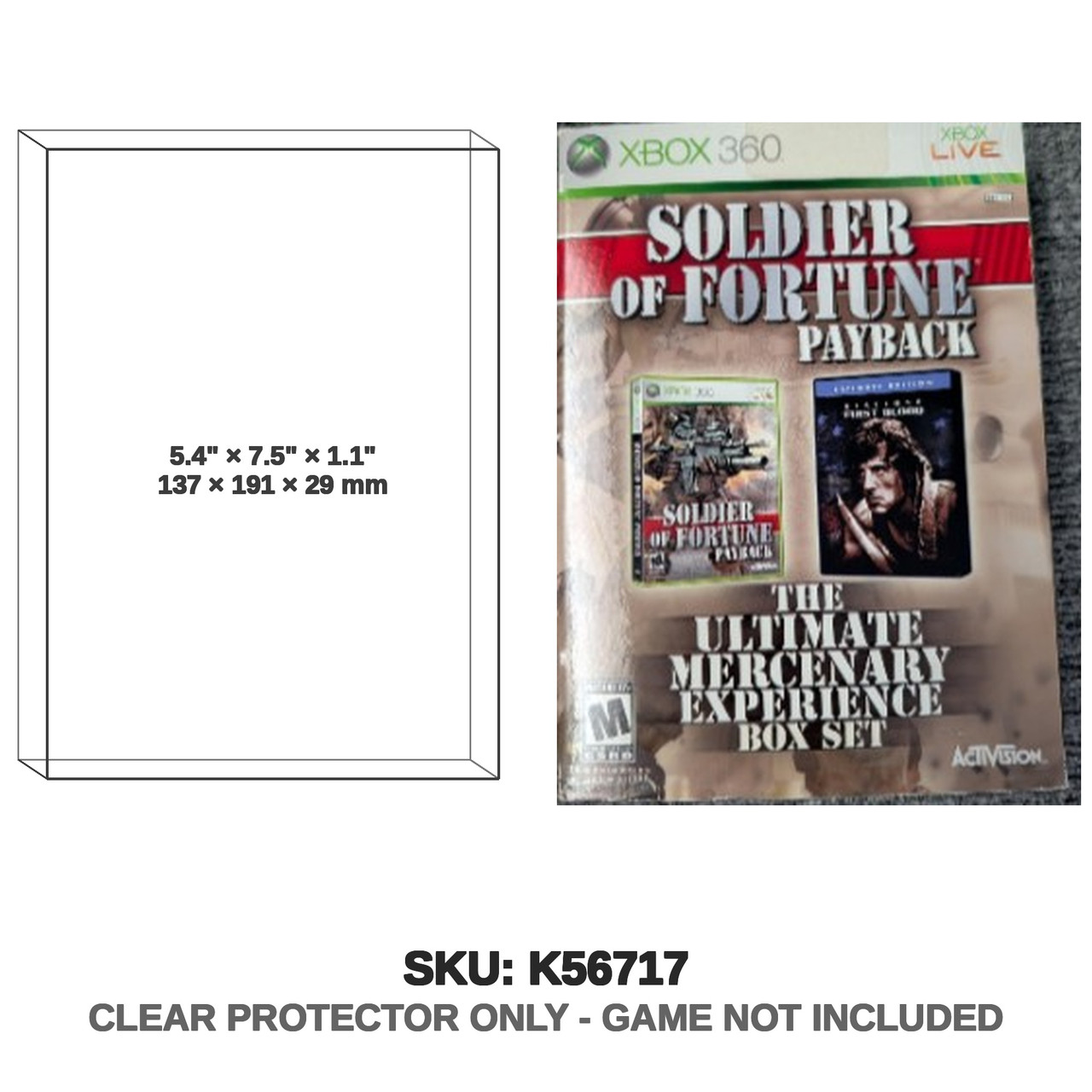 Soldier of Fortune Payback The Ultimate Mercenary Experience Box Set