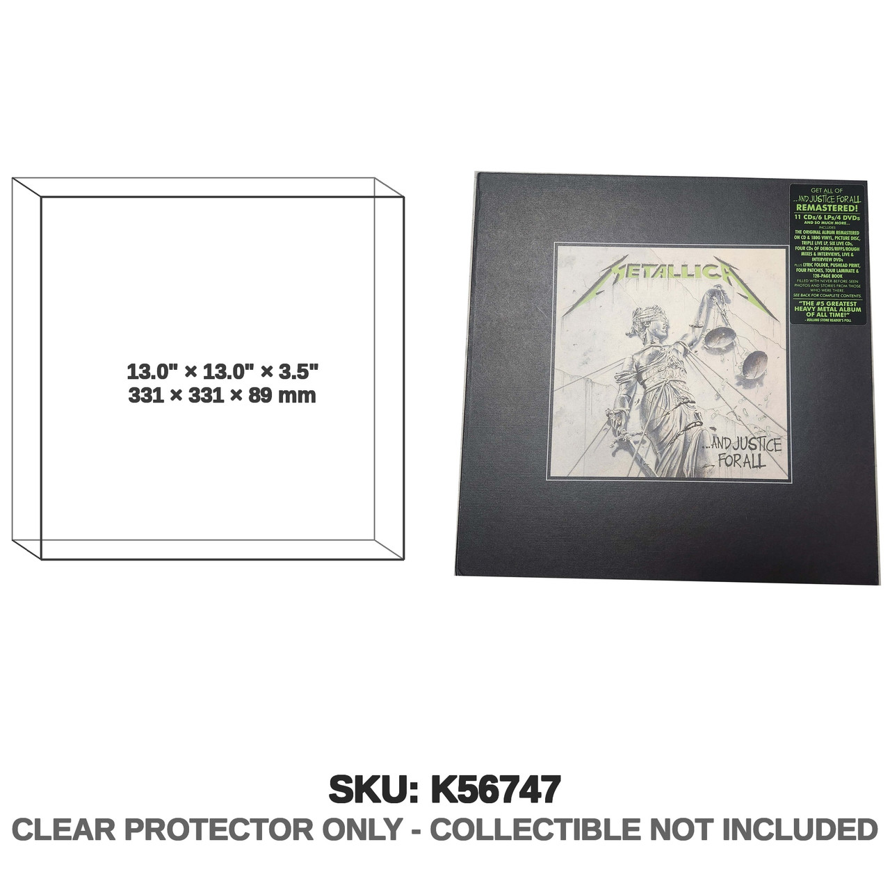 Metallica And Justice For All CD Box Set