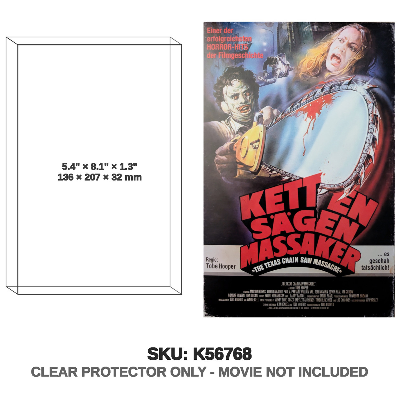Turbine The Texas Chainsaw Massacre Limited VHS Retro Edition