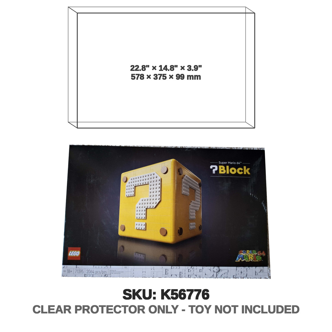 Lego Super Mario 64 Question Block