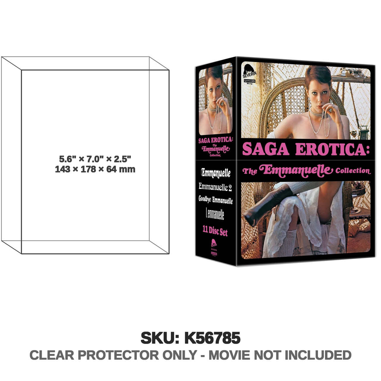 Emmanuelle Saga Erotica Collection Blu-ray