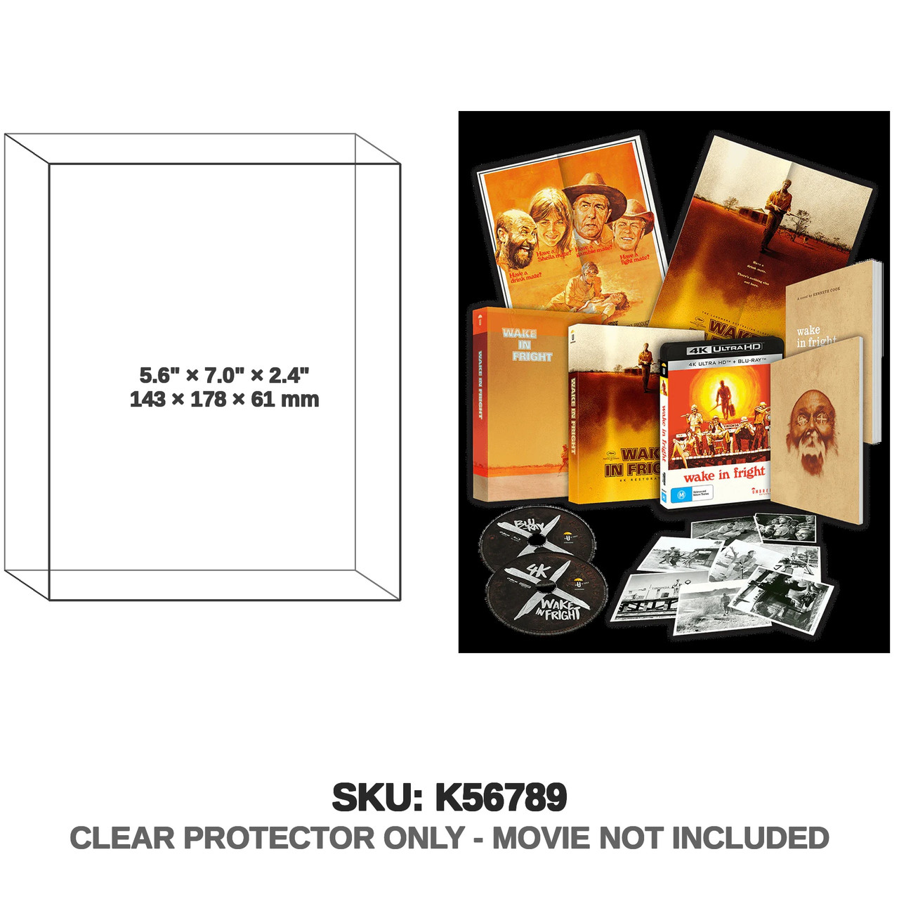 Umbrella Entertainment Wake in Fright 4K UHD