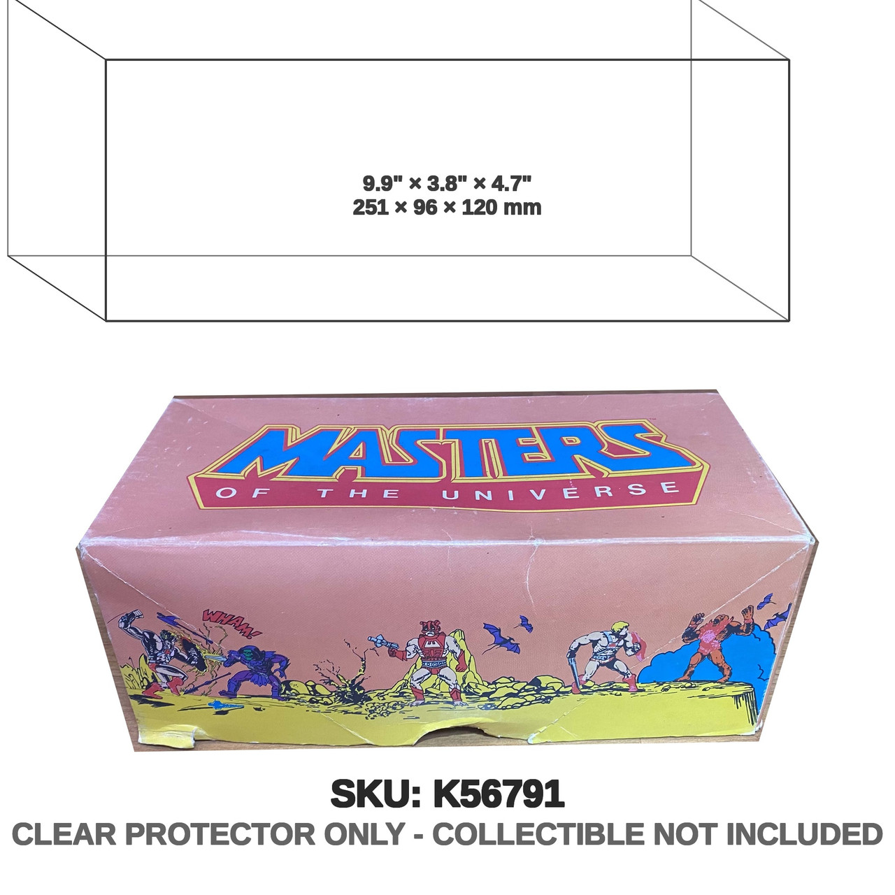 Masters of the Universe He Man House Slippers with Shoebox