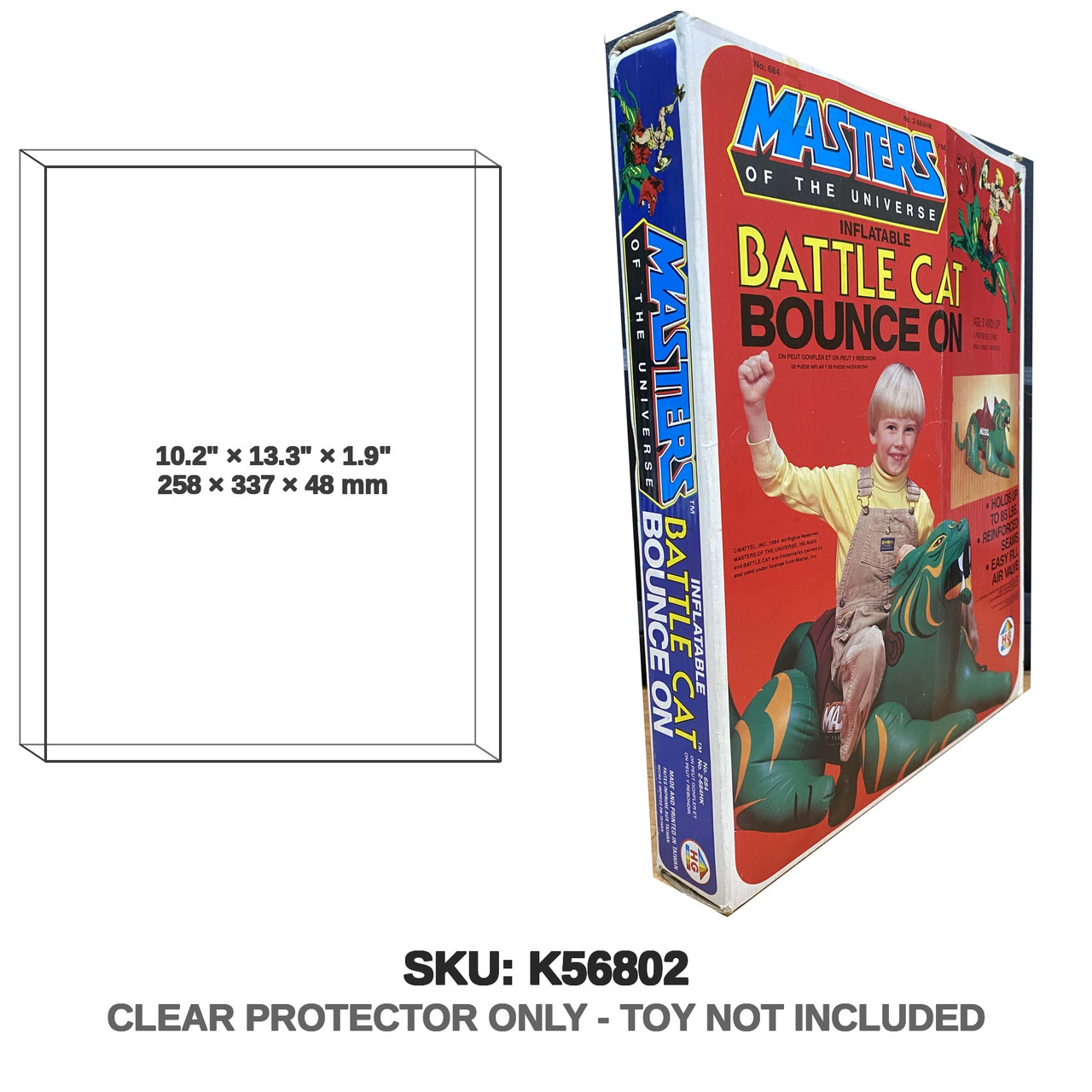 Masters of The Universe Inflatable Battle Cat Bounce On