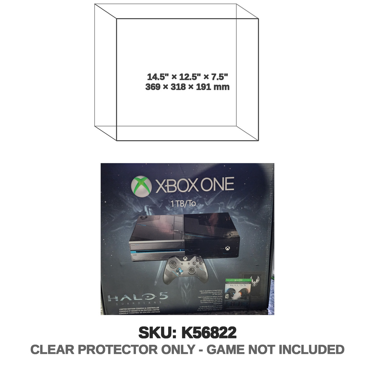 Microsoft Halo Xbox One Limited Console and Controller