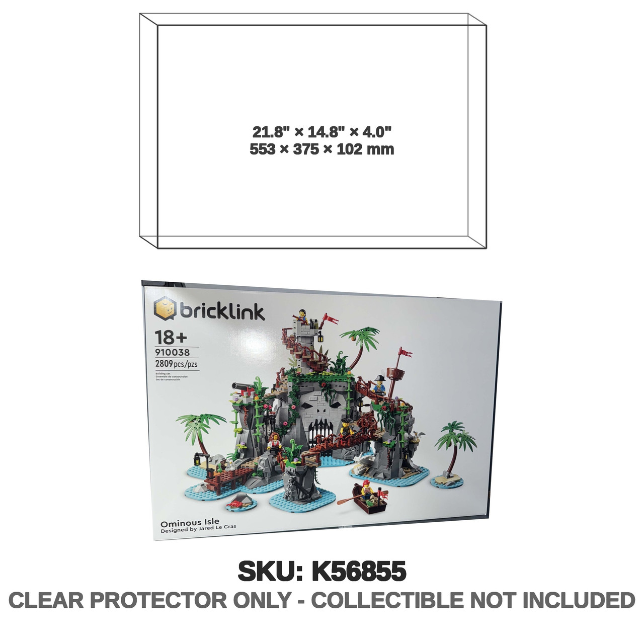 Bricklink Ominous Isle Set