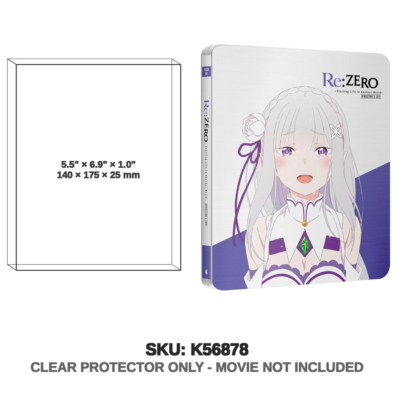 Funimation Re:Zero Blu-ray Steelbook