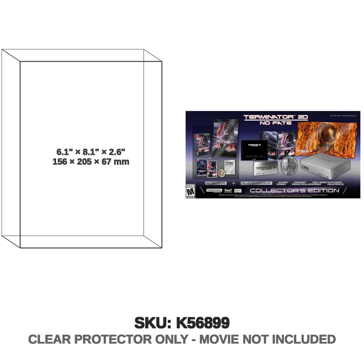Terminator 2 No Fate Collector's Edition Nintendo Switch