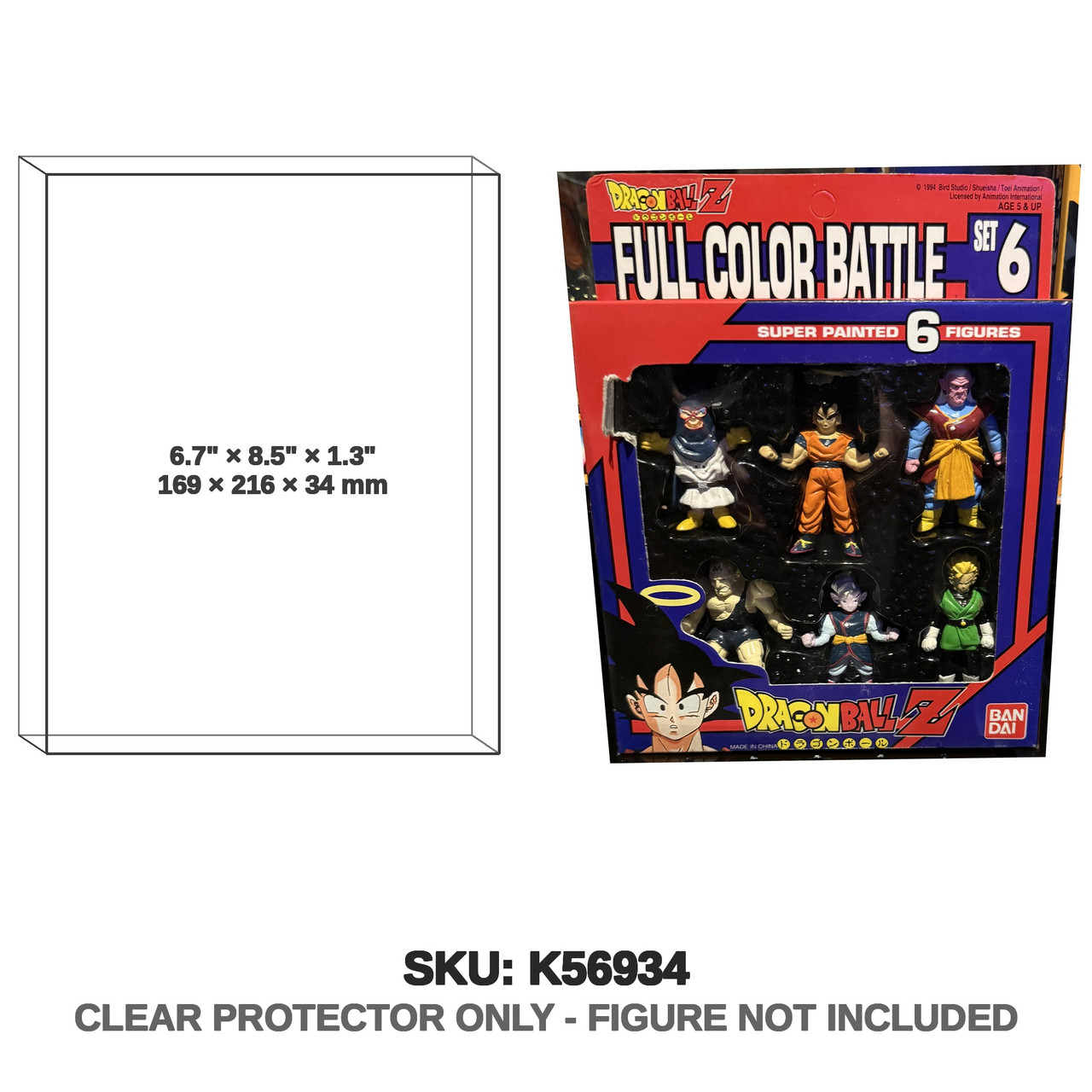 Dragon Ball Z Full Color Battle Set Figures