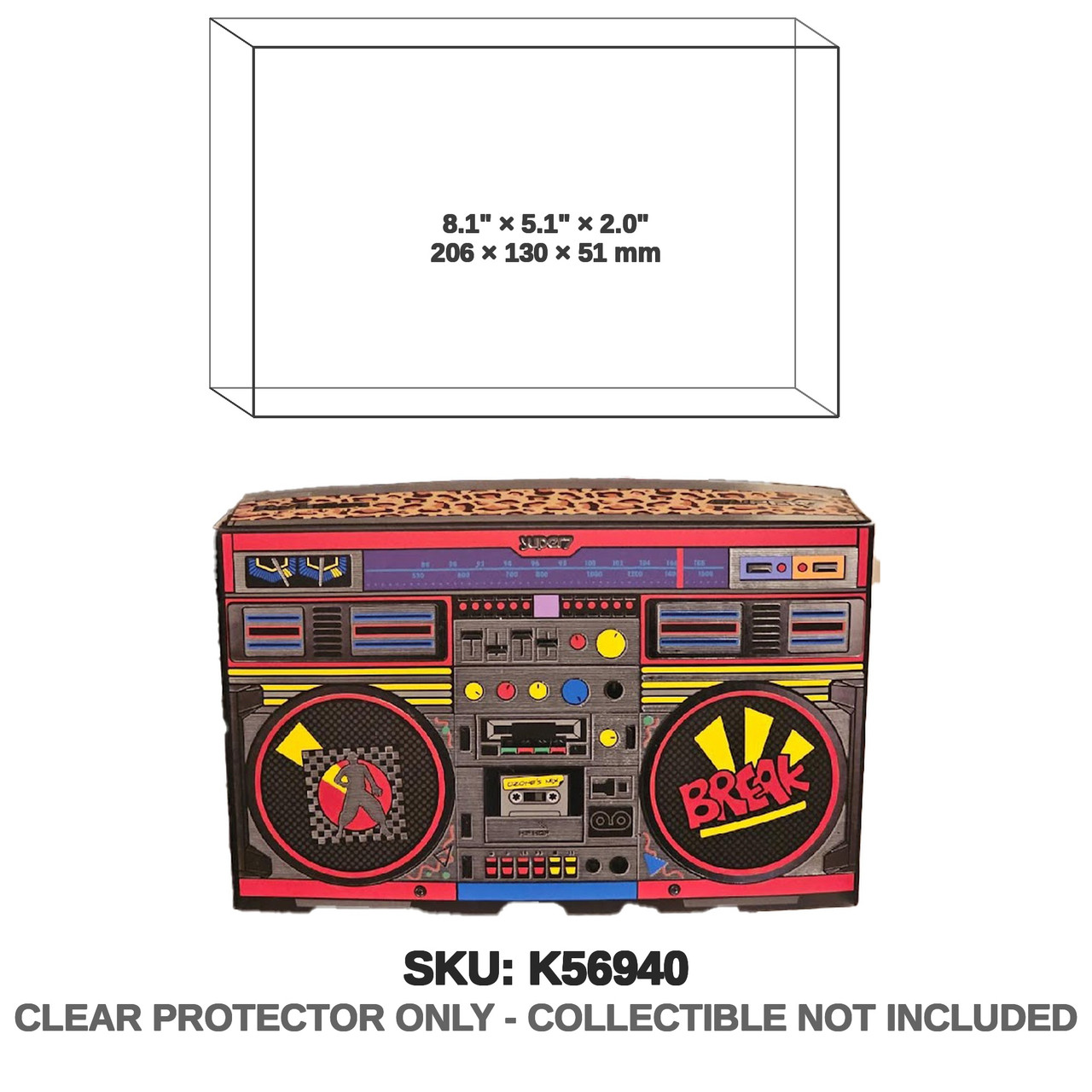 Breakin Radio Super7 Figure Set (Radio Only)