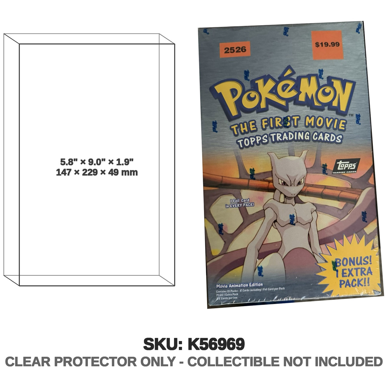 Pokemon The First Movie Topps Trading Cards