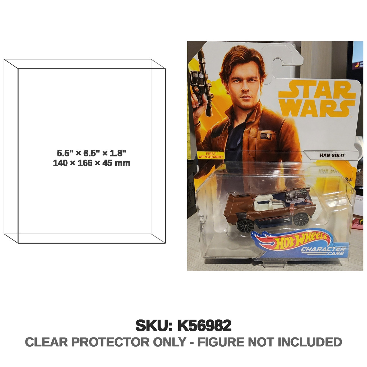 Hot Wheels Star Wars Character Cars Han Solo