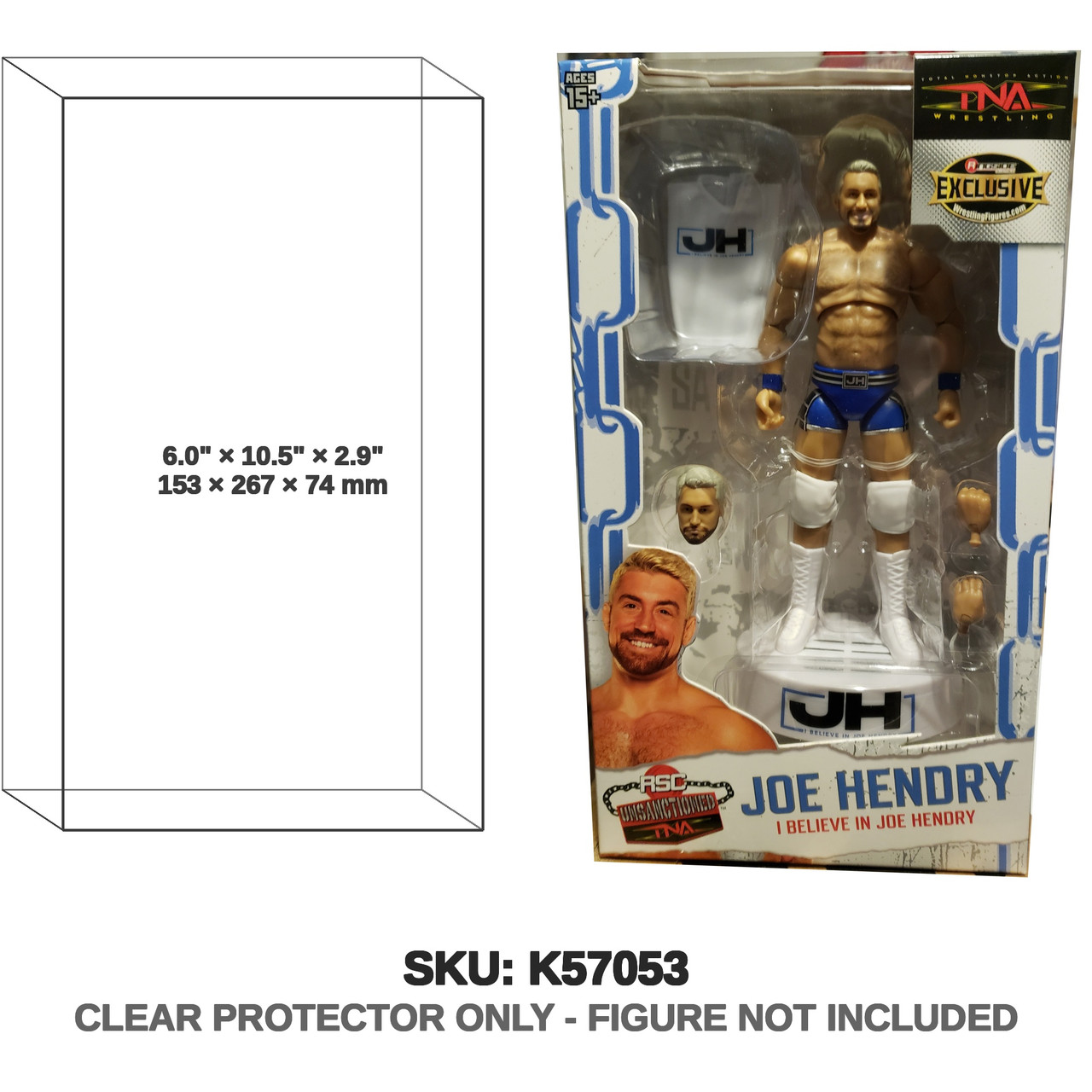 Joe Hendry Unsanctioned TNA Figure