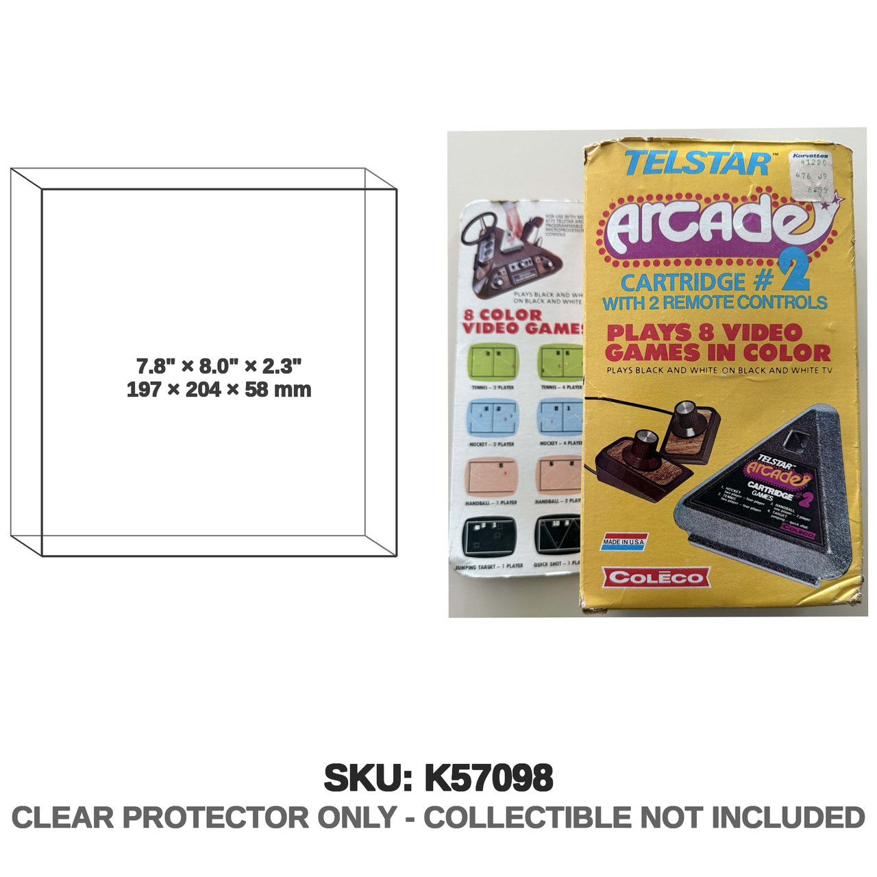 Telstar Arcade Cartridge 2 Box