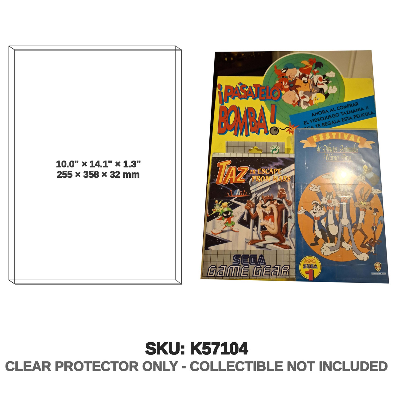 Sega Game Gear Taz VHS Special Edition