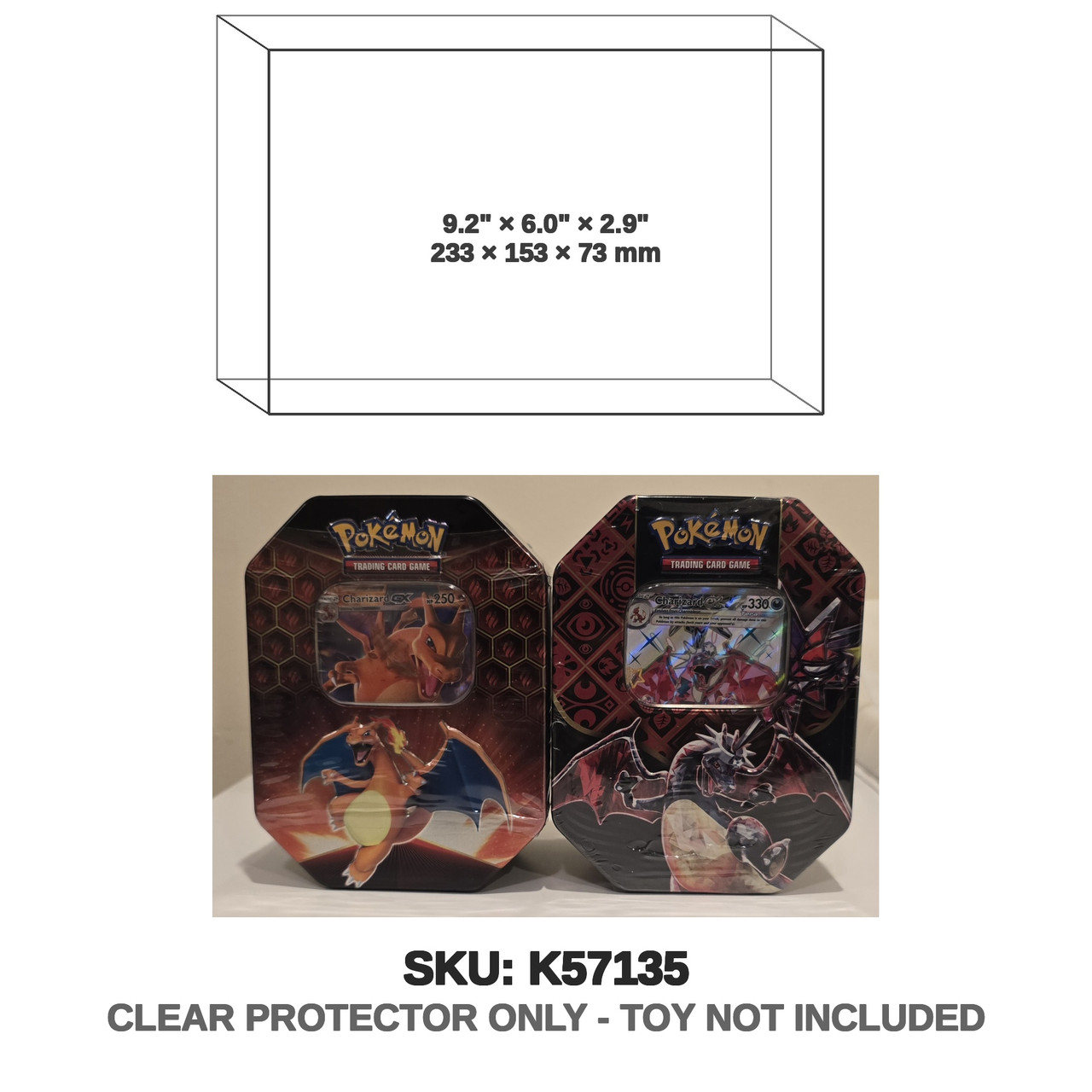 Charizard Pokemon Tins