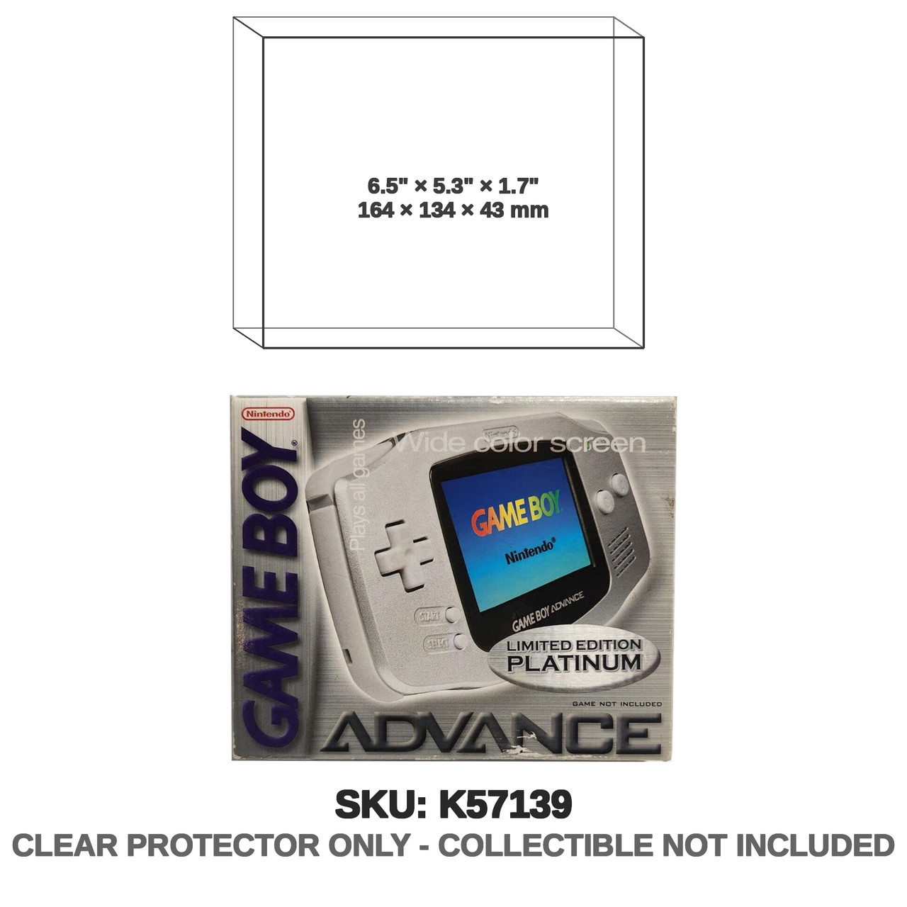 Game Boy Advance Platinum Handheld Console
