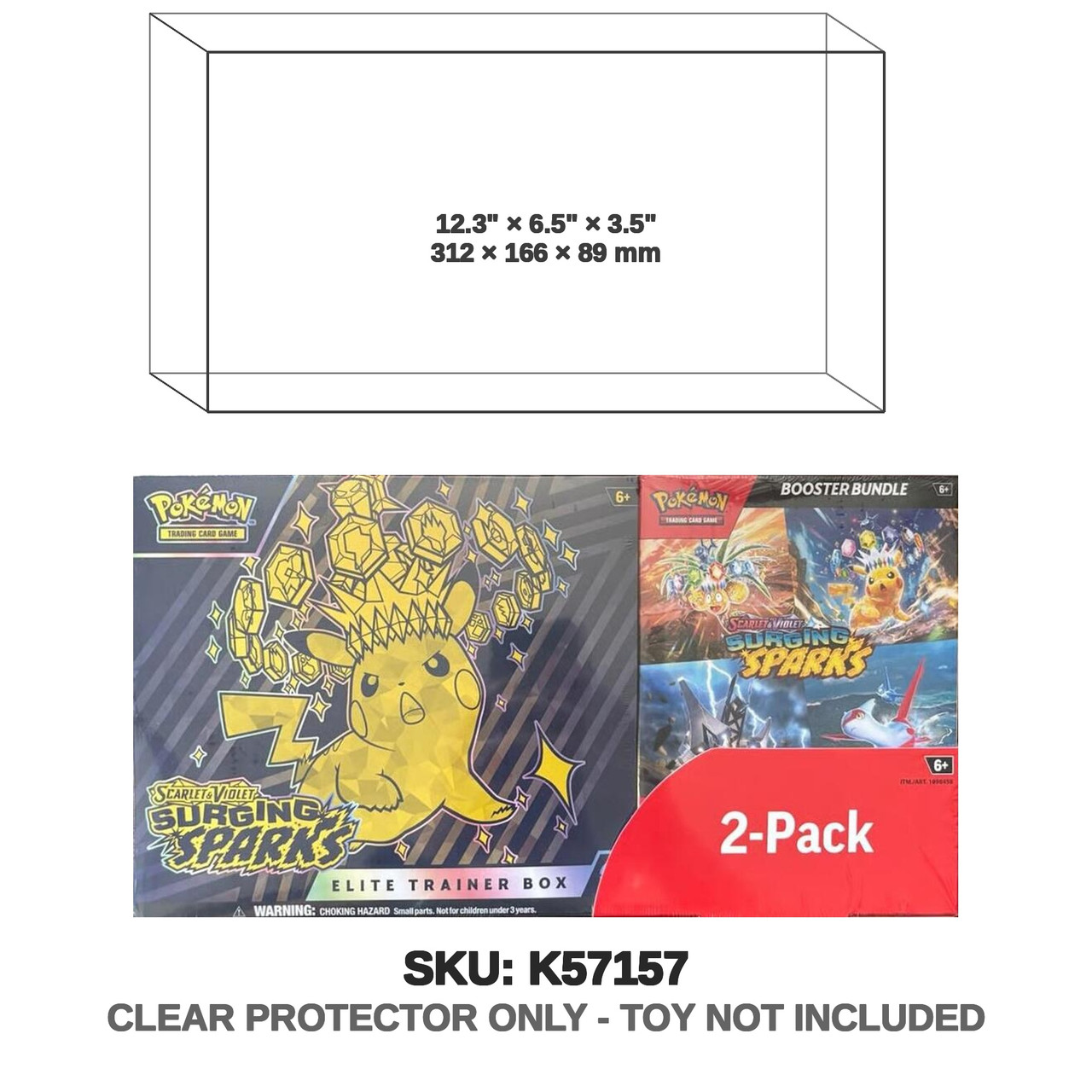Pokemon Costco Surging Sparks Bundle