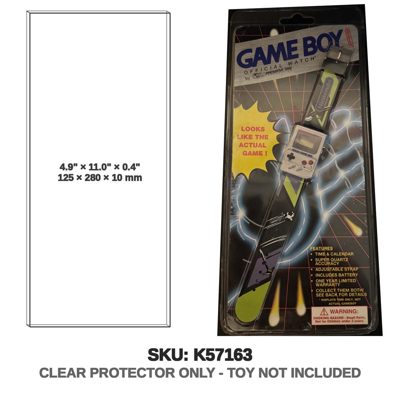 Nintendo GameBoy Watch Boy Collectible Accessory