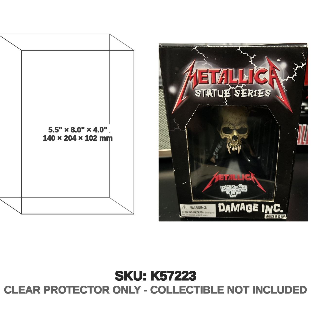 NECA Metallica Damage Inc Statue Limited Edition