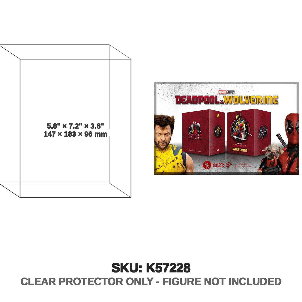Deadpool and Wolverine Blufans Premium 1-Click