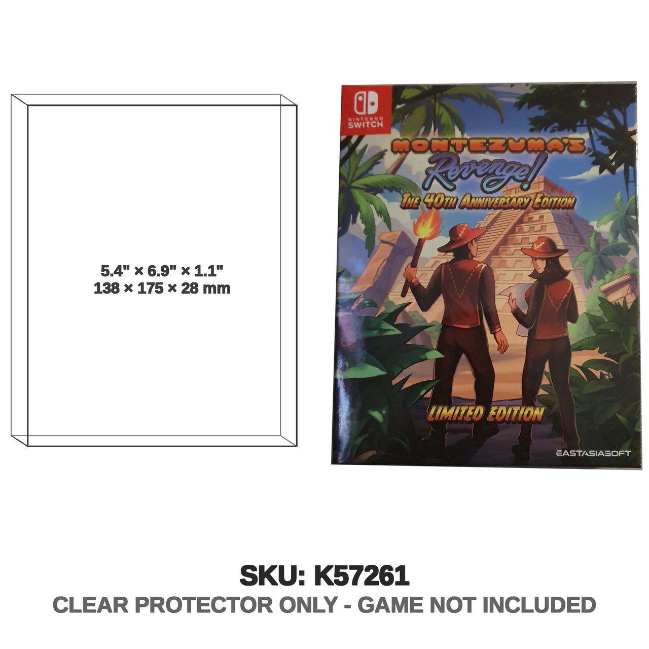 Eastasiasoft Montezuma's Revenge 40th Anniversary Limited Edition Nintendo Switch