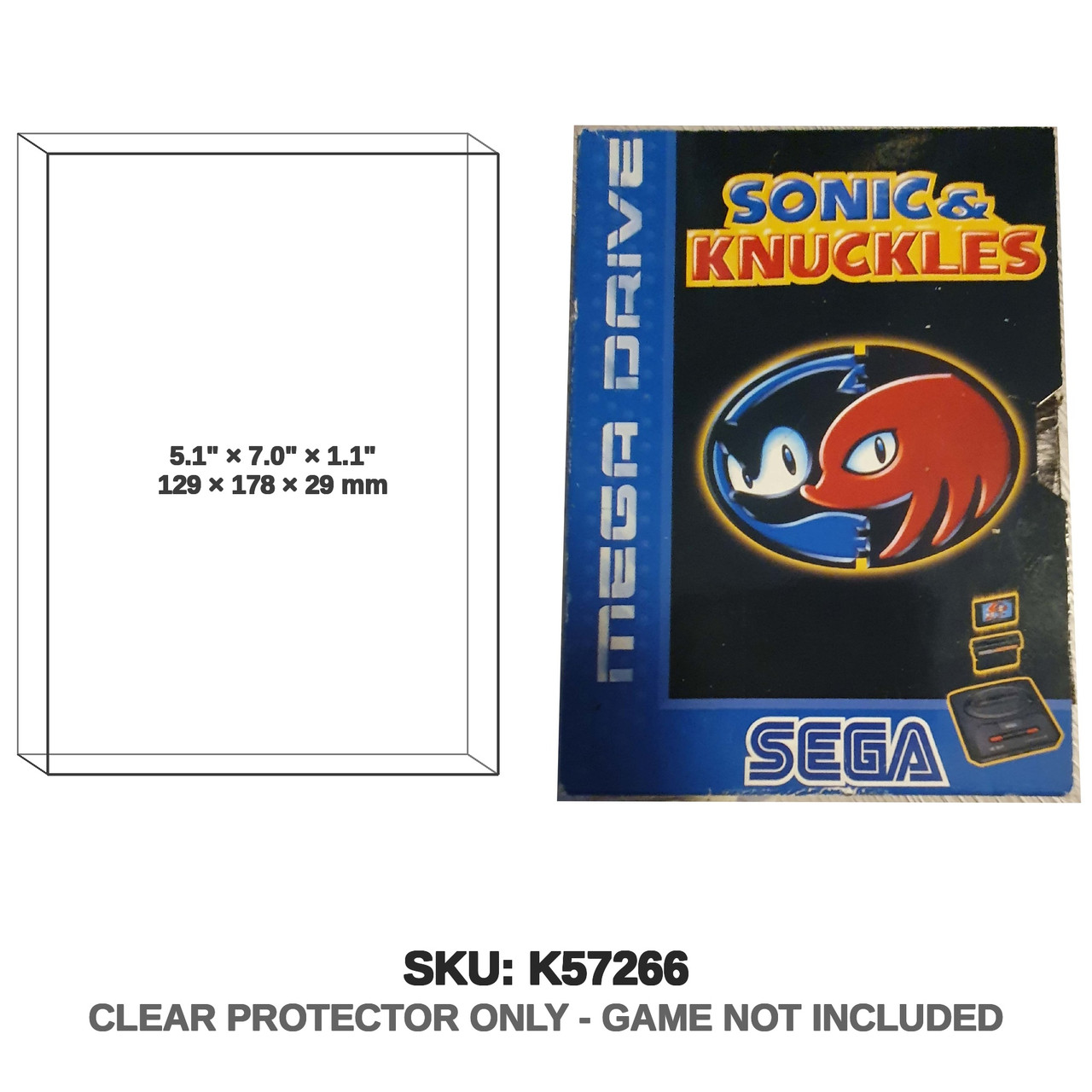 Sonic and Knuckles Sega Mega Drive