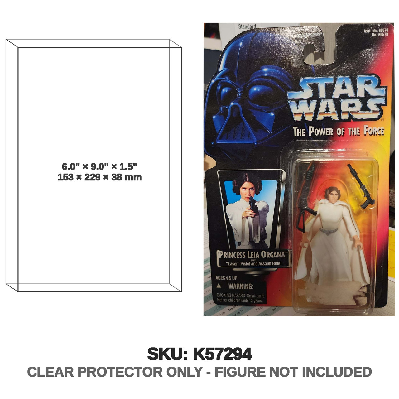 Hasbro Star Wars Power of the Force Princess Leia Organa