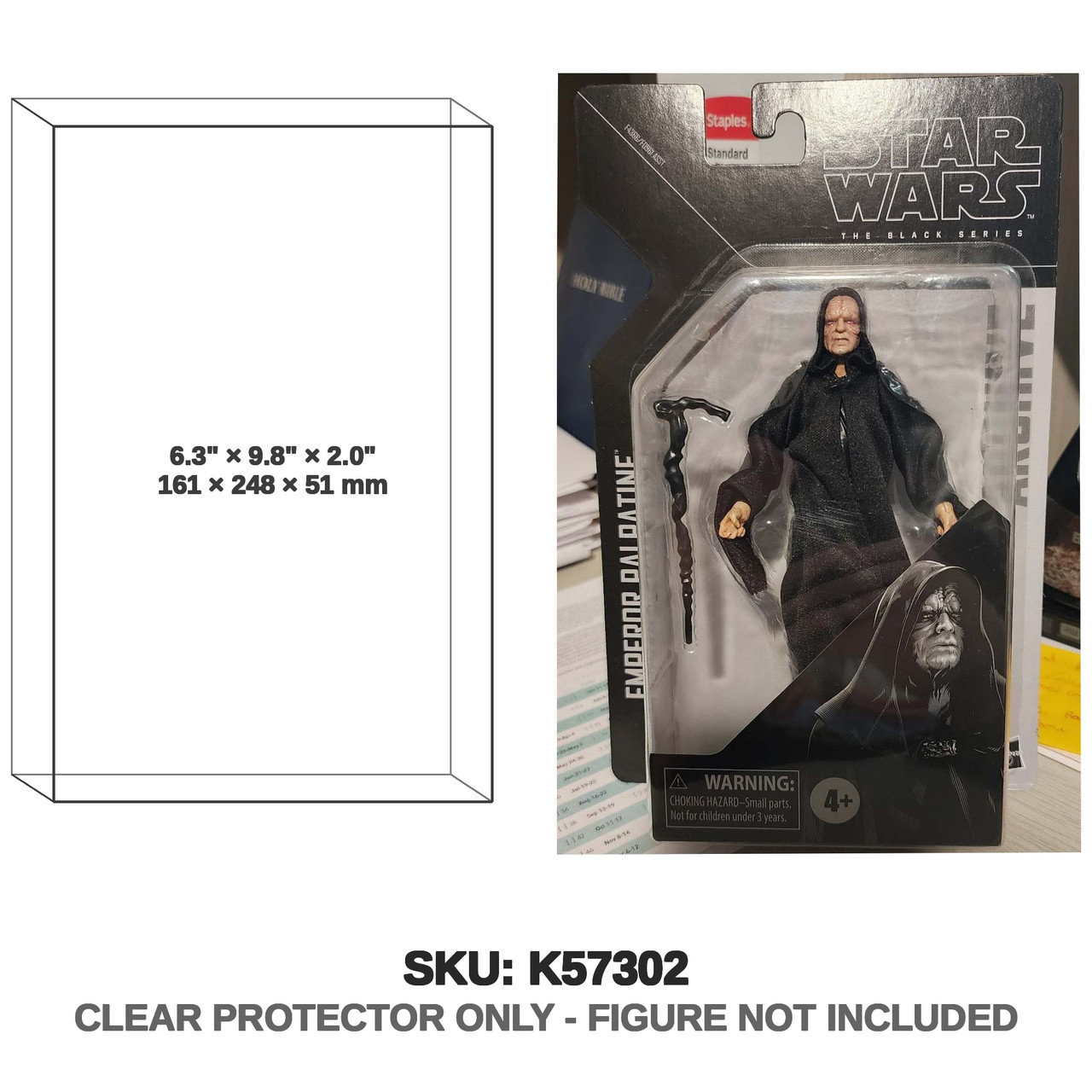 Emperor Palpatine Star Wars Black Series Archive Figure