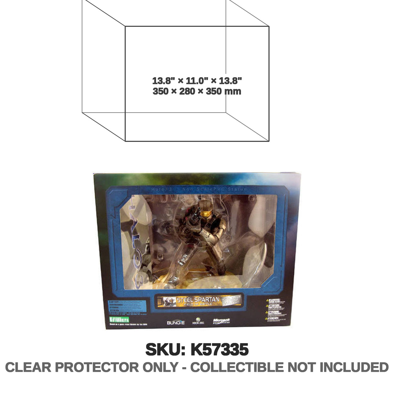 Kotobukiya Halo 3 Field of Battle Spartan Statue