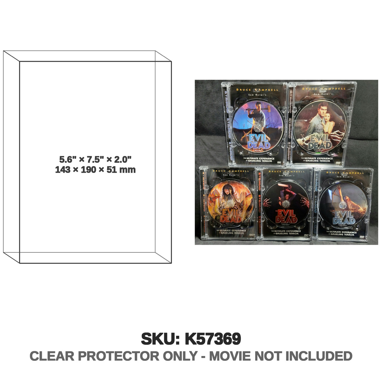 The Evil Dead Super Jewel Case Collection