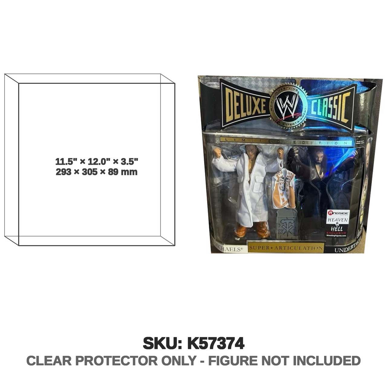 Shawn Michaels & Undertaker WWE Deluxe Classic Figures