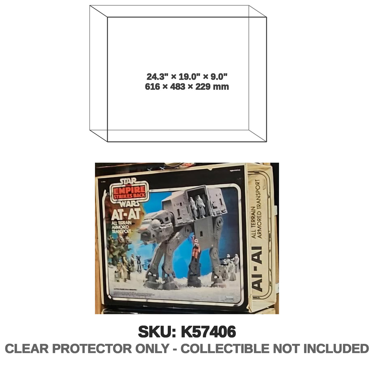 Hasbro Star Wars Series 1 ESB AT-AT Walker Box