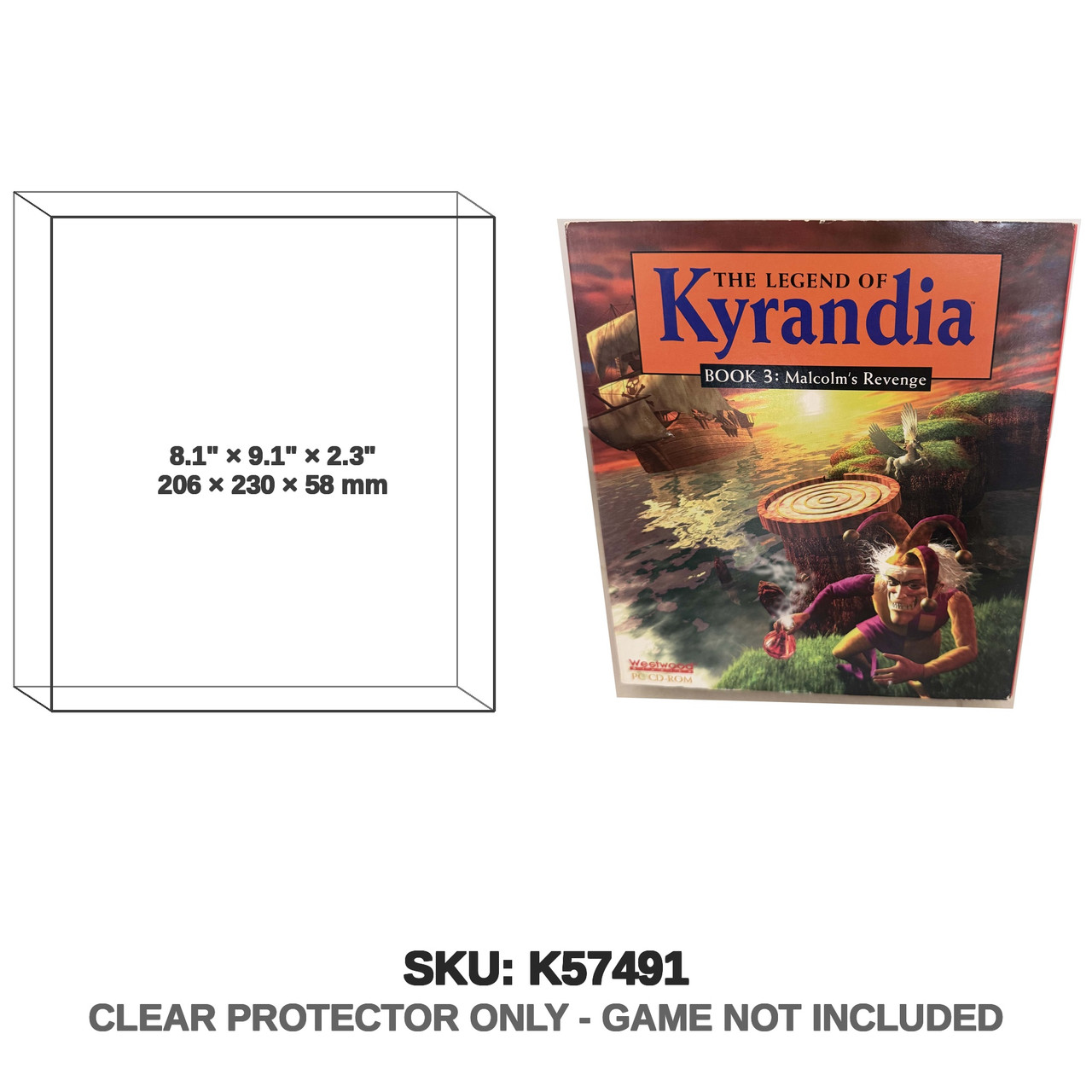 Westwood Studios The Legend of Kyrandia Malcolm's Revenge PC