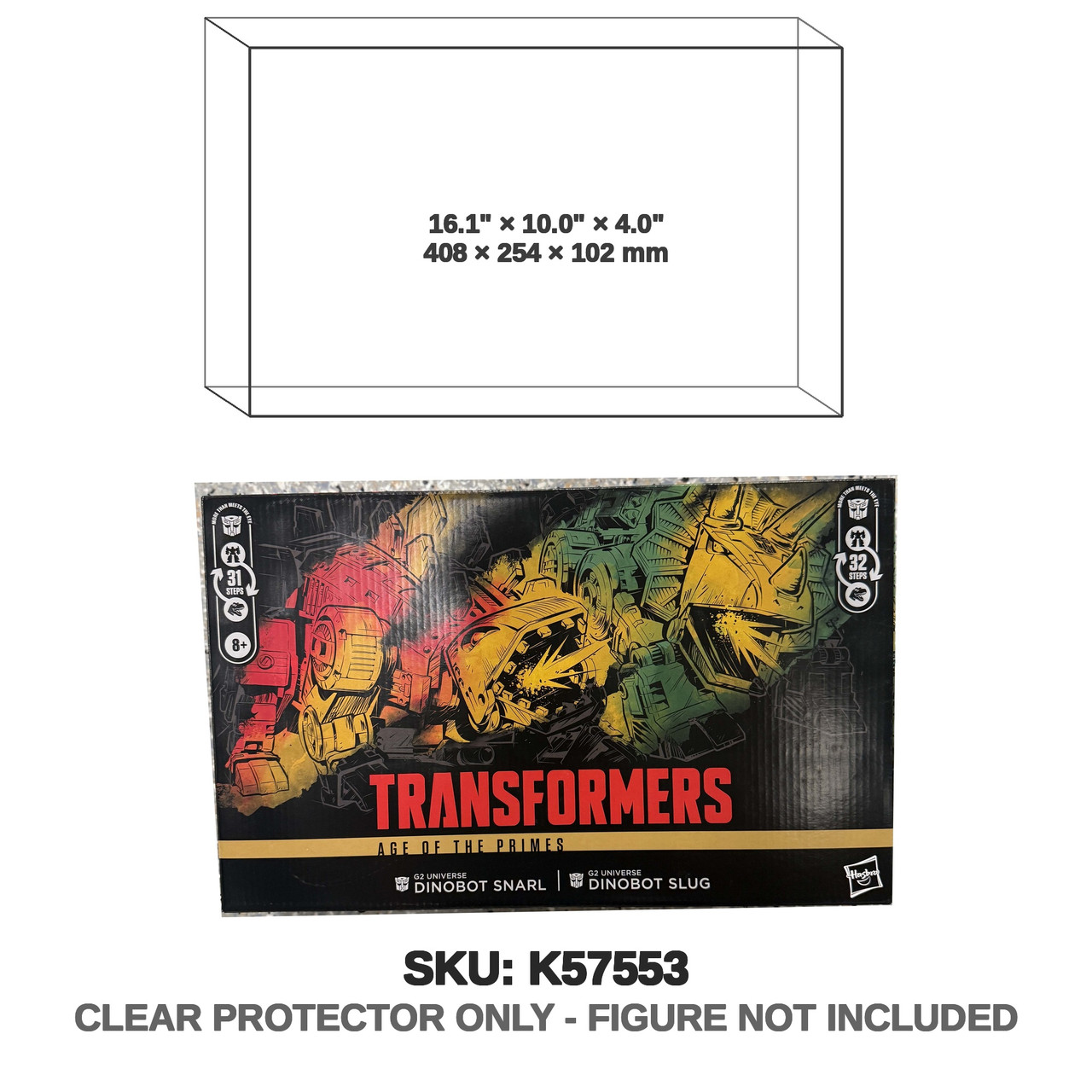 Snarl & Slug Transformers Age of the Primes Figures