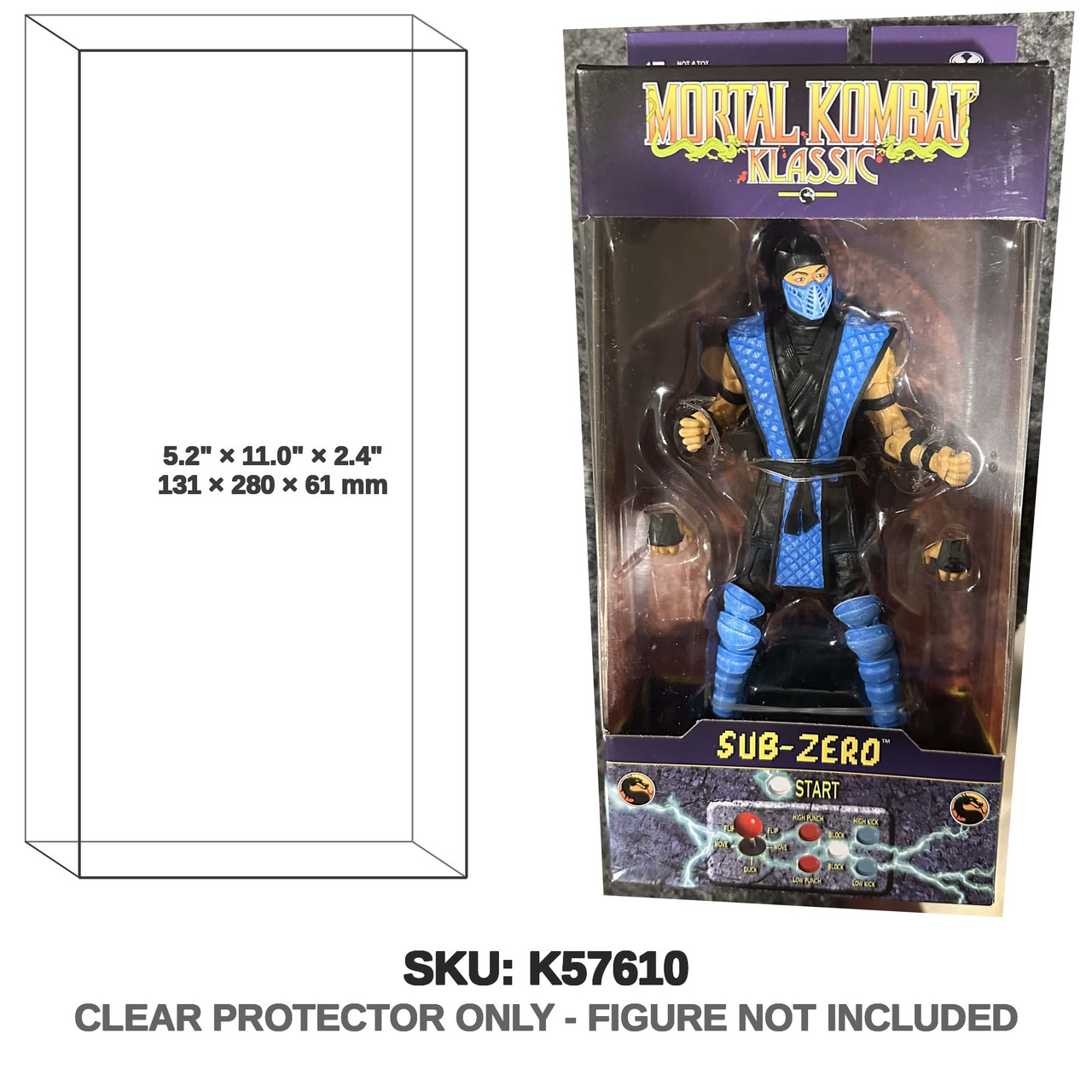 McFarlane Mortal Kombat Klassic Sub-Zero Action Figure