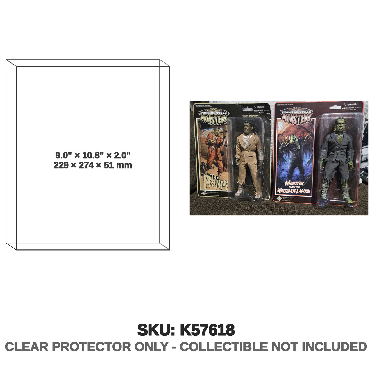 Presidential Monsters Ronmy and Watergate Lagoon