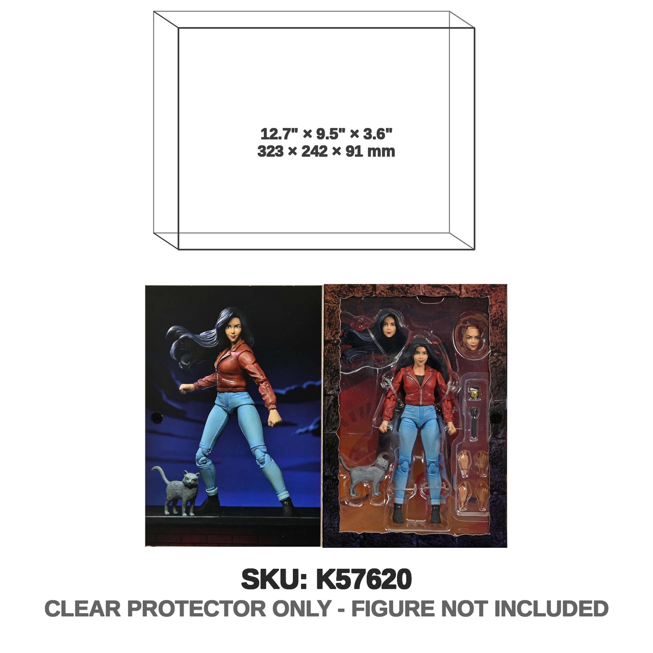 NECA Gargoyles Elisa Maza Action Figure Opened