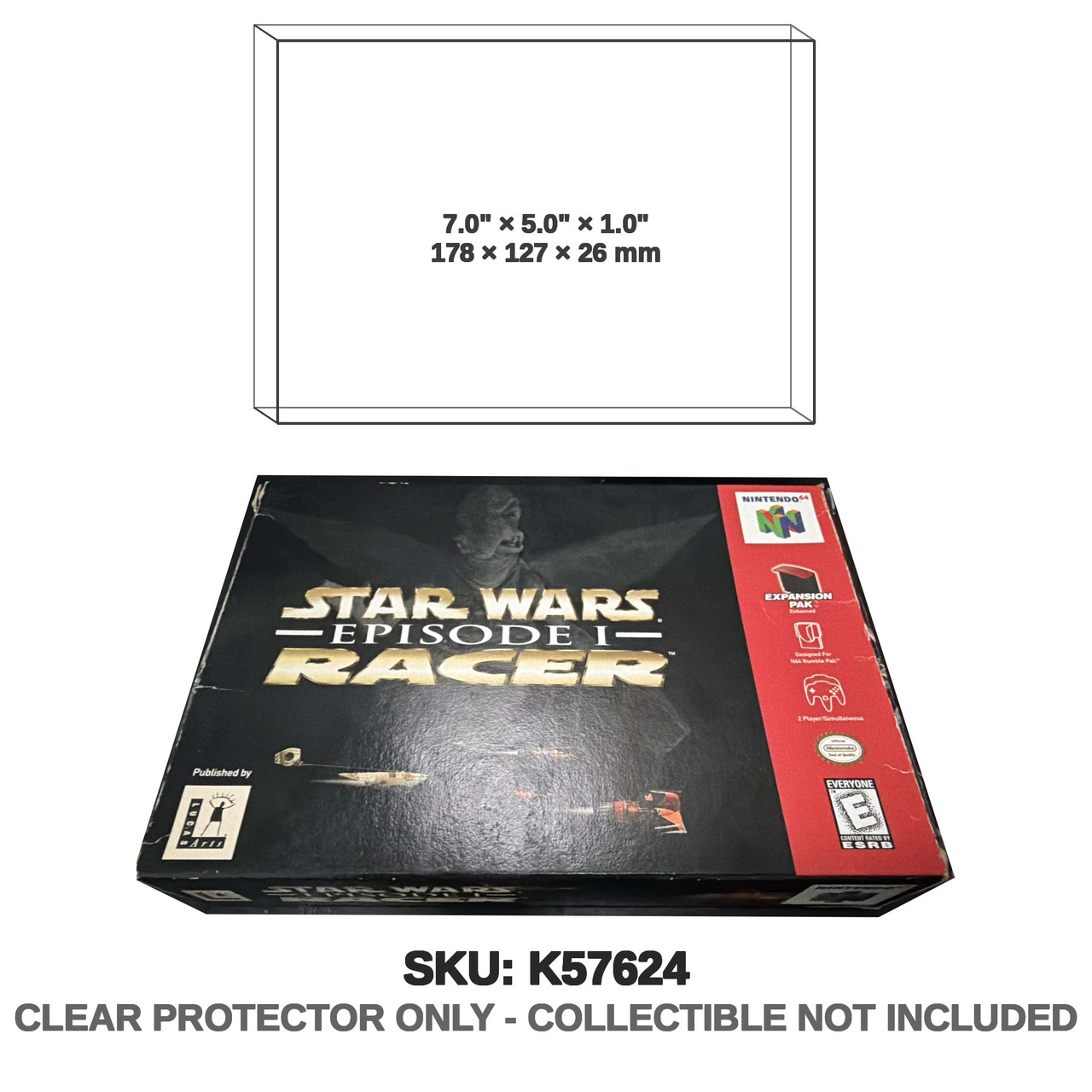 Lucas Arts Star Wars N64 Nintendo 64 Game