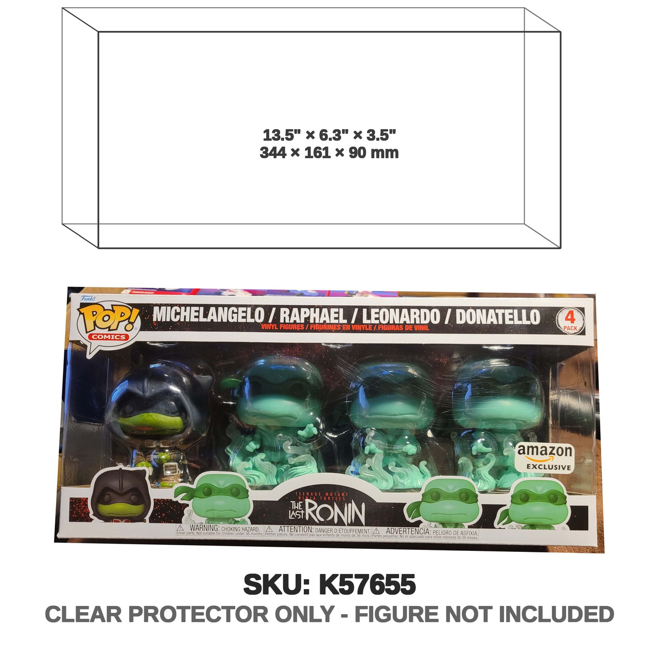 The Last Ronin TMNT 4-Pack Figure