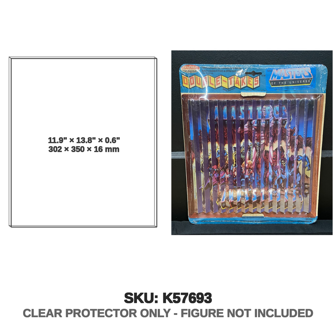 Skilcraft Masters of the Universe Double Takes Wall Plaque