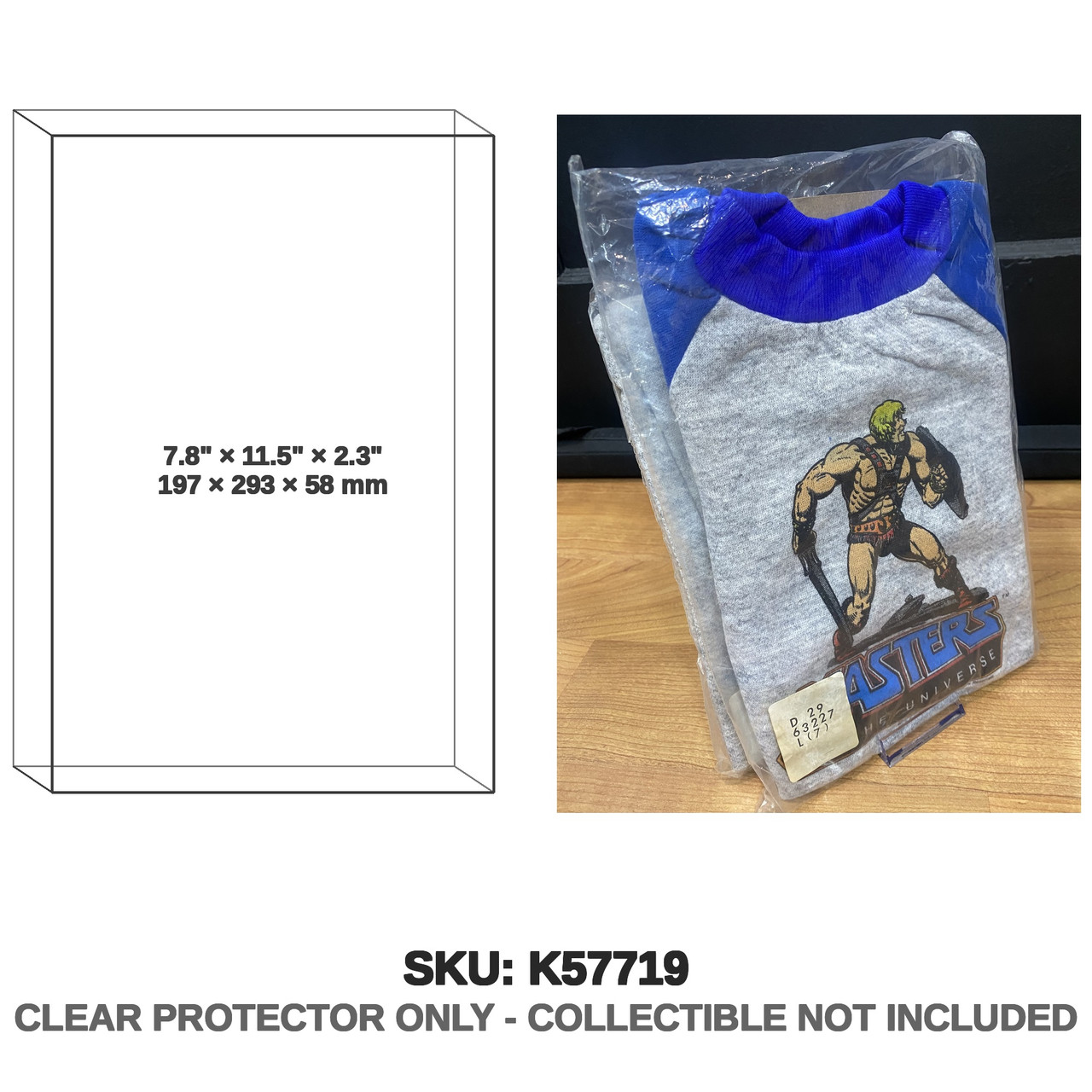 MOTU He-man Sweatsuit Sealed Set Sears