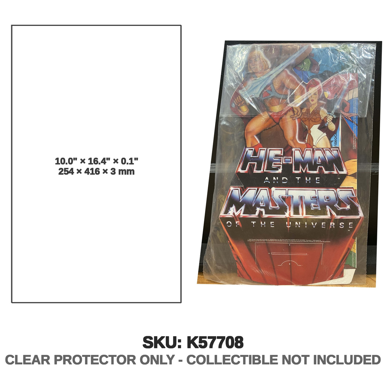 Mattel Masters of the Universe VHS Display Sealed