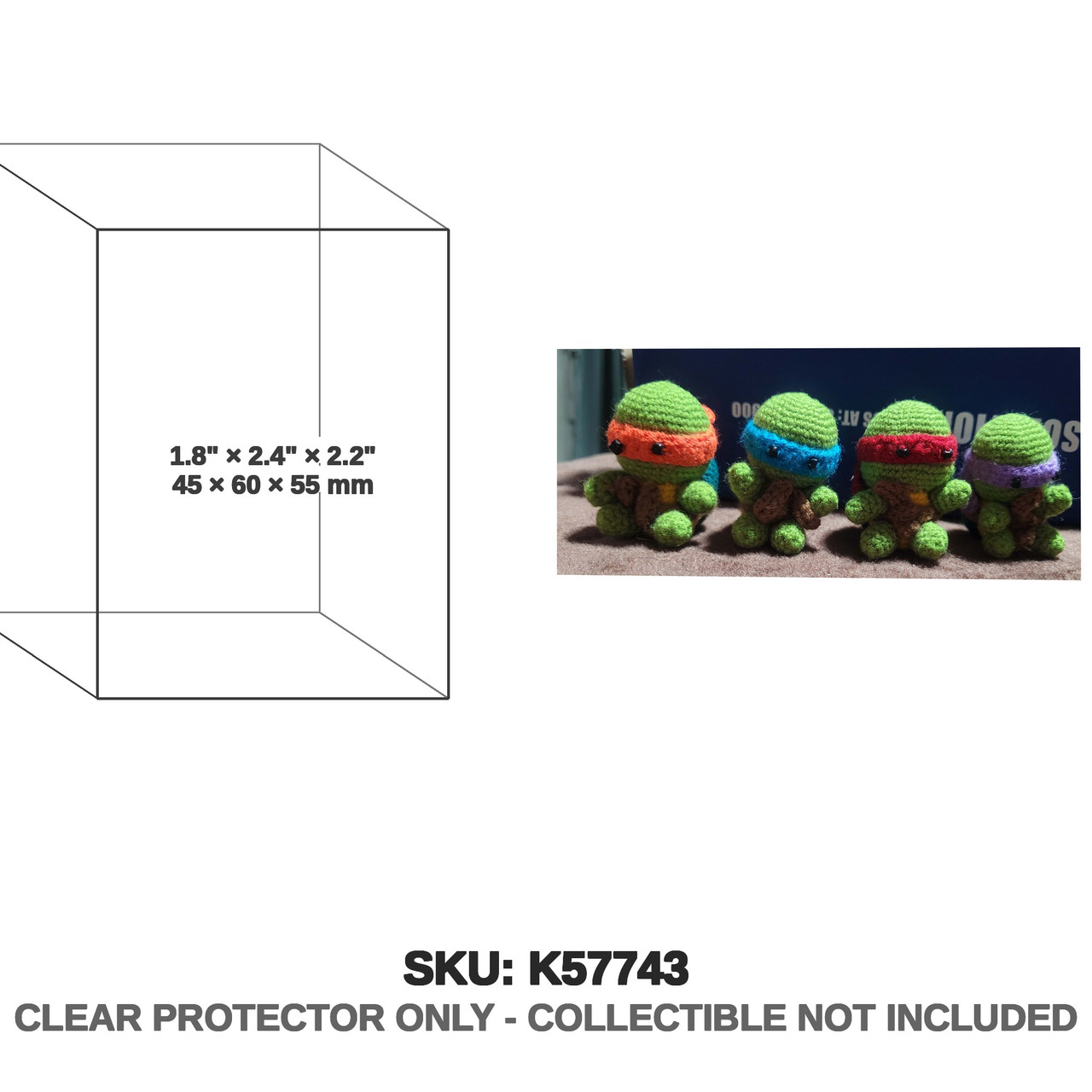 Custom Crocheted Teenage Mutant Ninja Turtles Doll