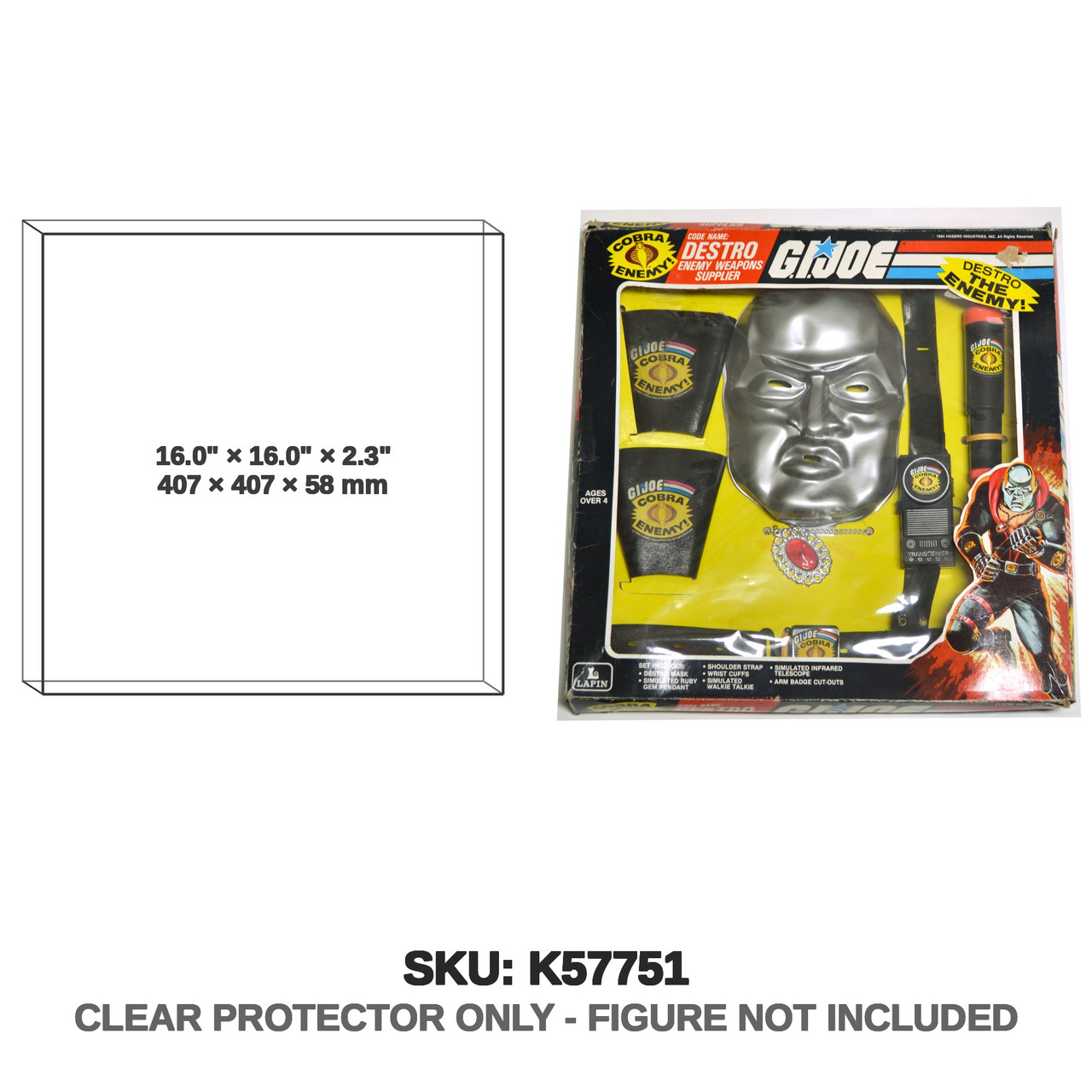 Lapin G.I. Joe Destro Costume