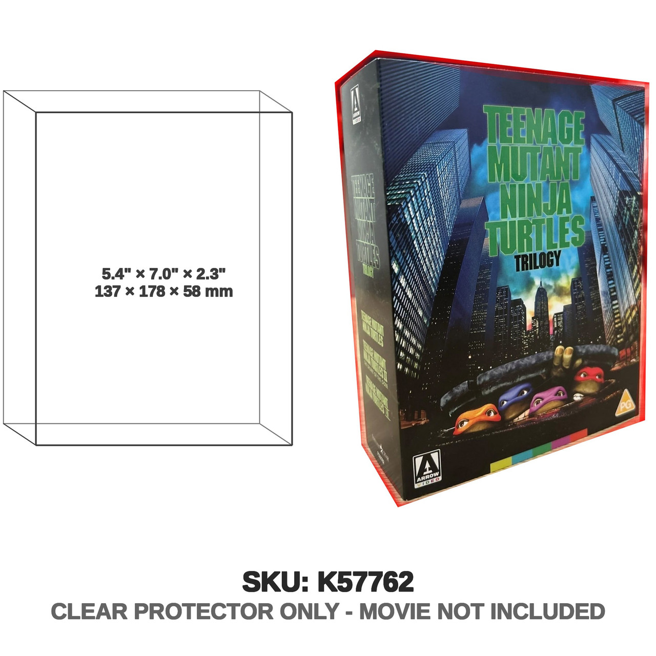 Teenage Mutant Ninja Turtles 4K UHD Trilogy Box Set